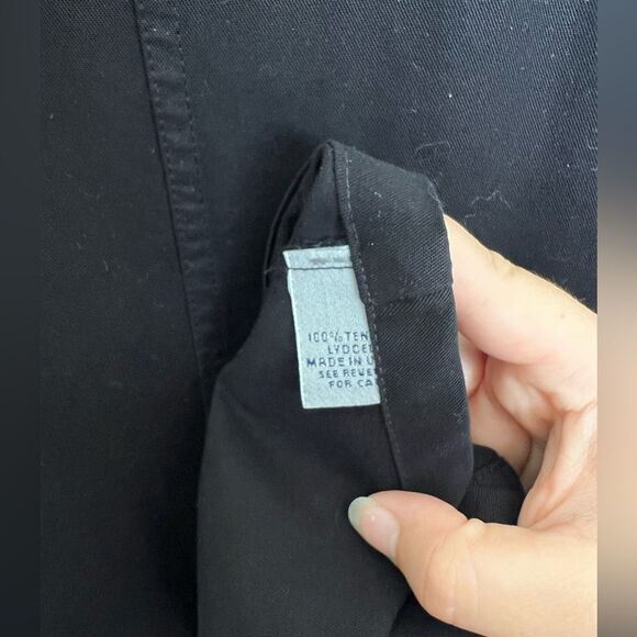 Black Amy K Su 90's Style Vintage Overall Dress Petite Small cottagecore - Picture 6 of 6